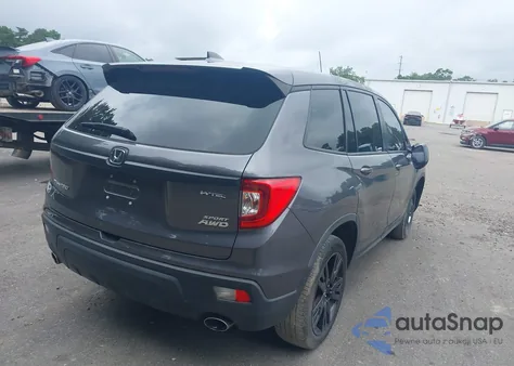 2019 Honda Passport Sport from USA, damaged, VIN 5FNYF8H29KB006583